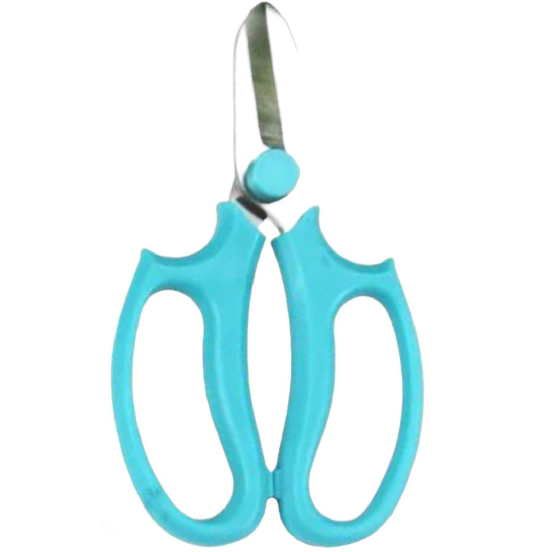 Japanese Floral Scissors - Light Blue