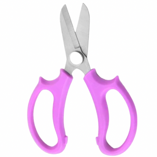 Japanese Floral Scissors - Purple